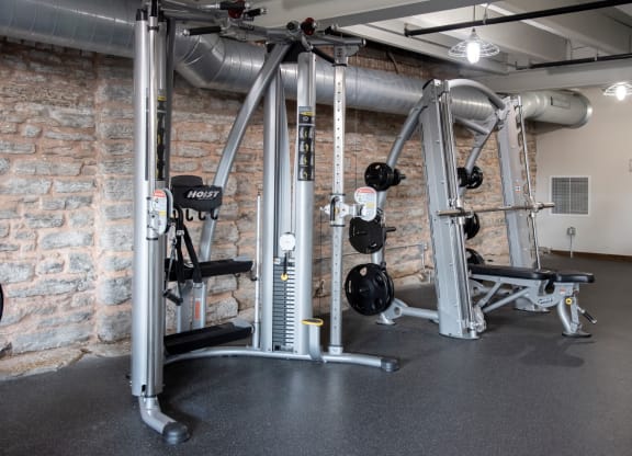 Fitness Center at 700 Central Apartments, Minneapolis