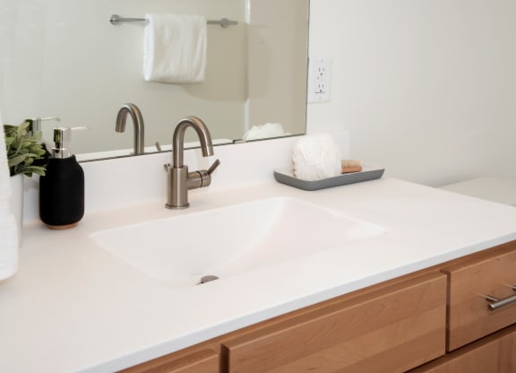 Bathroom at 700 Central Apartments, Minneapolis, MN, 55414