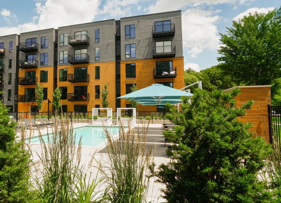 Pool View at The Hill Apartments, Saint Paul, MN, 55102