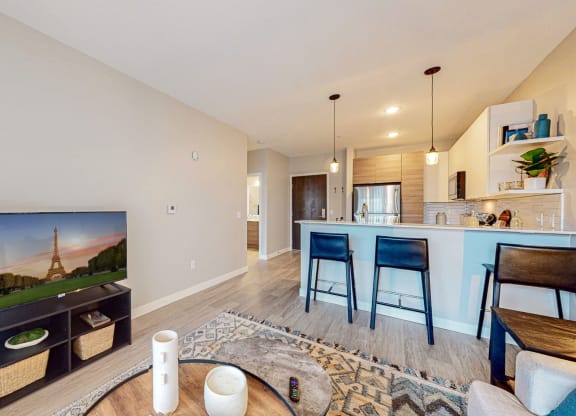 Upscale Living Room at Grove80 Apartments, Cottage Grove, 55016