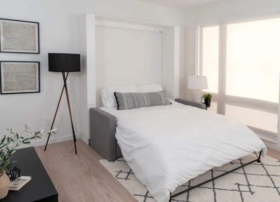 Well Appointed Bedroom at CityLine Apartments, Minnesota