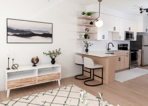Open Concept Floor Plan at CityLine Apartments, Minneapolis