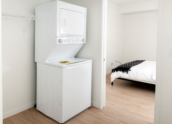 Stacked Washer/Dryer at CityLine Apartments, Minnesota, 55406