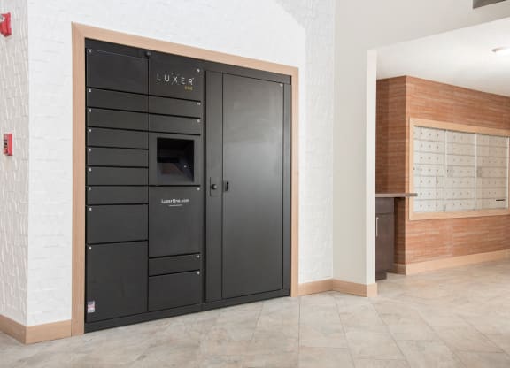 Locker Room at Aspenwoods Apartments, Eagan, MN 55123