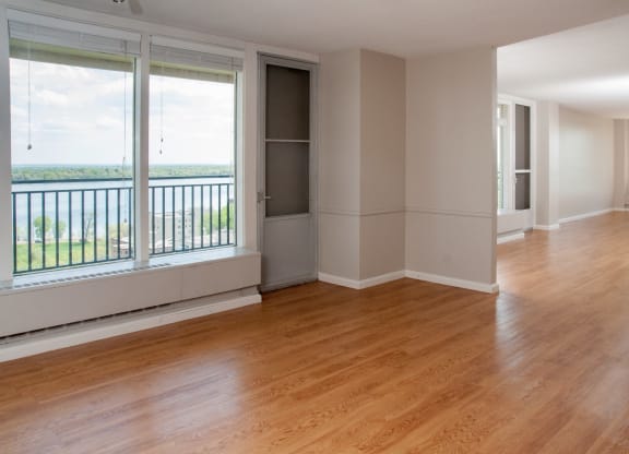 Wood Inspired Plank Flooring at Calhoun Towers, Minnesota, 55416