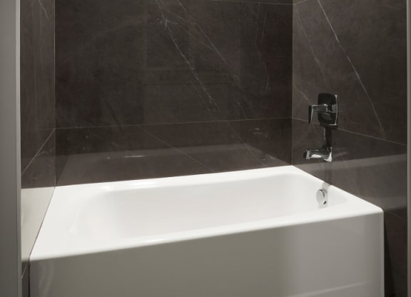 Bathroom Shower at Calhoun Towers, Minnesota, 55416