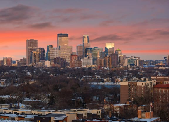 View Of City at Calhoun Towers, Minnesota, 55416