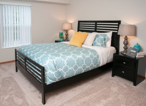Spacious bedroom