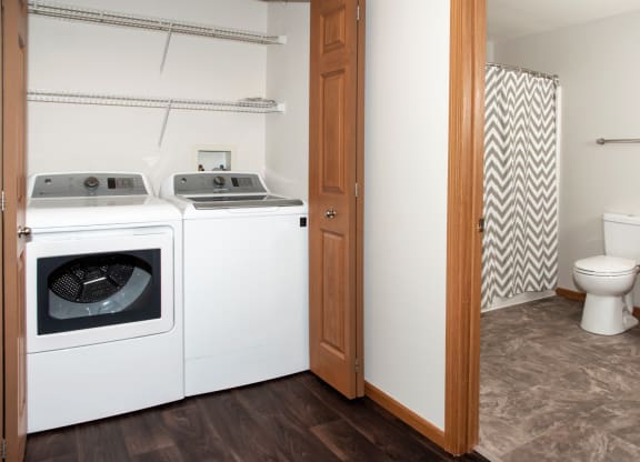 full size washer and dryer