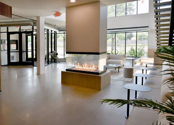 Lobby at CityLine Apartments, Minnesota, 55406
