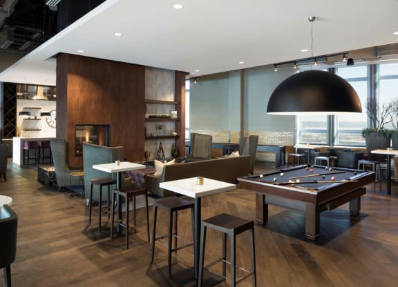 Game Room at Custom House, St. Paul, Minnesota