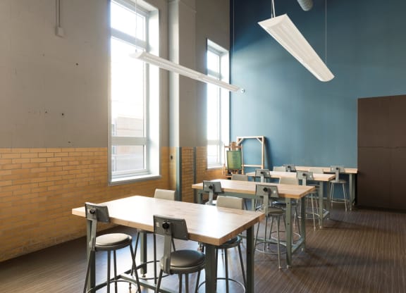 Craft room and Bike Workshop at Custom House, St. Paul, 55101