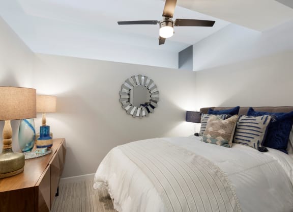 Lighted Ceiling Fan at Custom House, St. Paul, 55101
