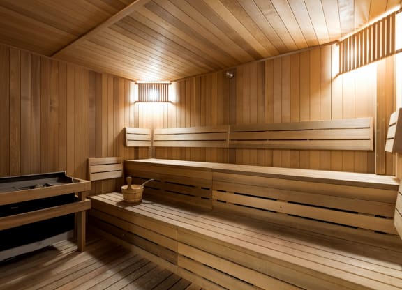 Sauna Room at Custom House, St. Paul, 55101