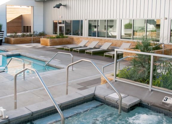 Invigorating Pool at Custom House, St. Paul, MN