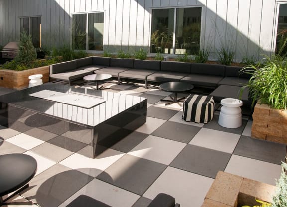Outdoor Living Space at Custom House, Saint Paul, 55101