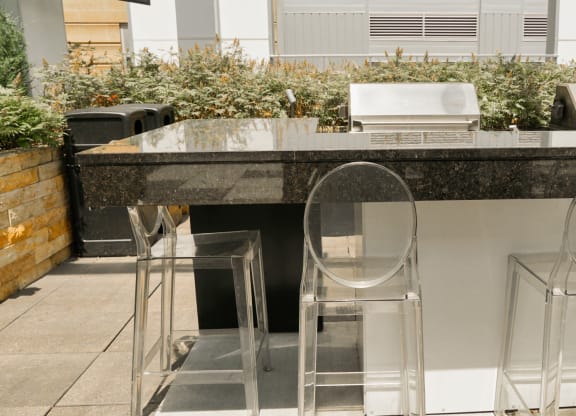 Poolside Grilling Stations at Custom House, Saint Paul, MN