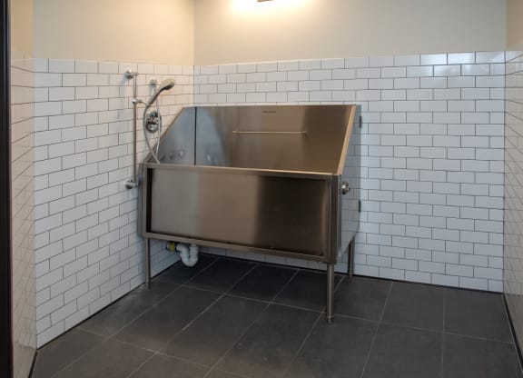 dog wash station at Eagan Place Apartments, Eagan, MN