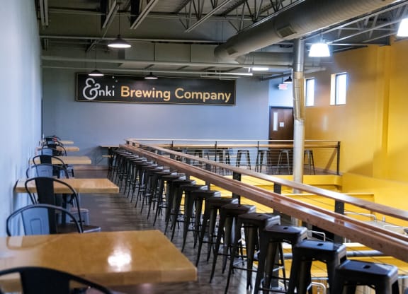 Coffee Bar In Neighborhood at Victoria Flats, Minnesota, 55386