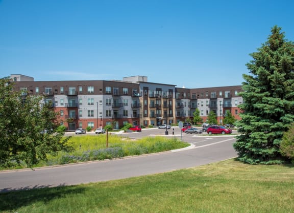 Elegant Exterior View at Lake Jonathan Flats, Chaska