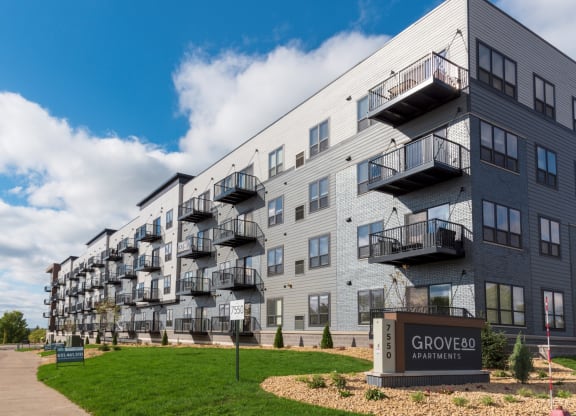 Luxury Community Exterior at Grove80 Apartments, Cottage Grove