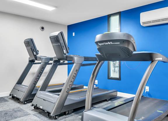 Cardio Machines at Hillsborough Apartments, Roseville, 55113