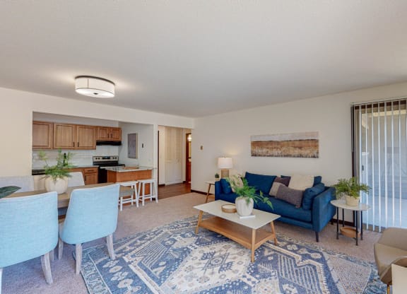 Spacious 1 Bedroom Apartment at Hillsborough Apartments in Roseville, MN