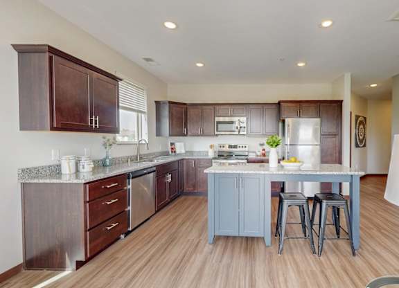 Gourmet Kitchen at Lake Jonathan Flats, Chaska, Minnesota