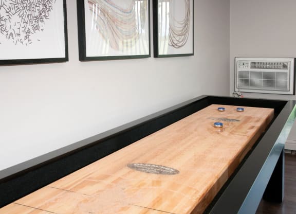 Shuffle Board at Eden Glen, Eden Prairie, Minnesota