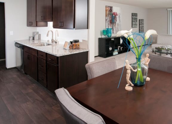 Spacious Kitchen with Pantry Cabinet at Eden Glen, Eden Prairie, MN 55344