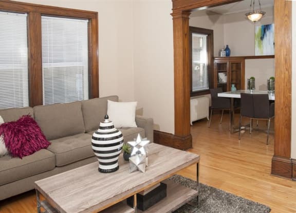 Breton Apartments in Minneapolis, MN Living Room