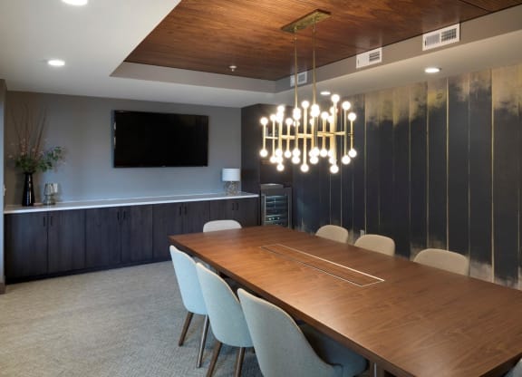Resident Conference Room at Residences at 1700, Minnetonka, MN