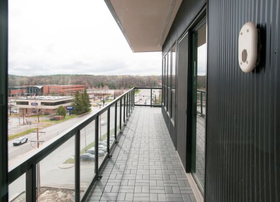 Private Balconies with View at Residences at 1700, Minnetonka