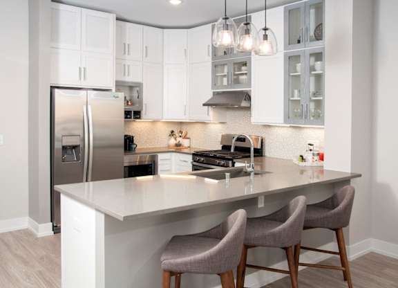 Chef Inspired Kitchen Islands at The Finn I, Minnesota, 55116