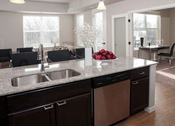 Granite Countertops at Overlook on the Creek, Minnetonka, MN