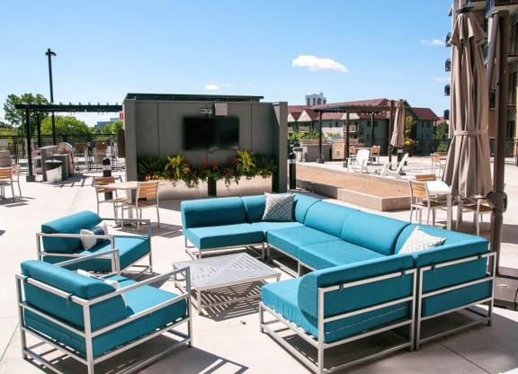 Swimming Pool with Sundeck at The Axis, MN