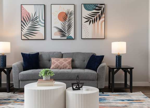 Living Area at The Edison at Maple Grove, Minnesota