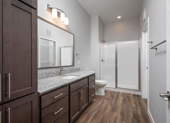 Bathroom With Bathtub at The Edison at Maple Grove, Maple Grove, MN