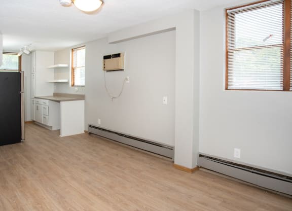 Garden level studio