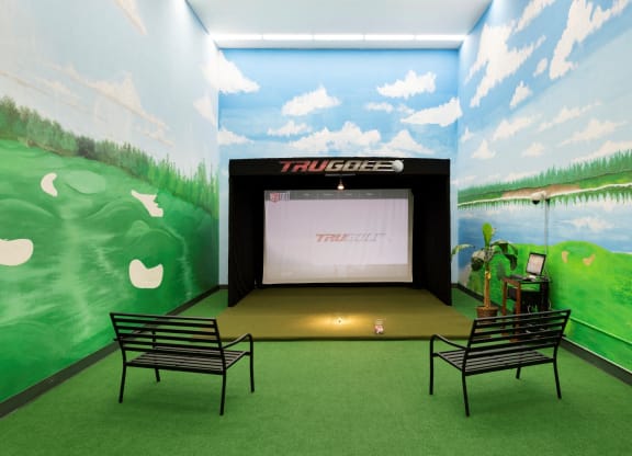 Golf Simulator at The Tarnhill, Bloomington, MN