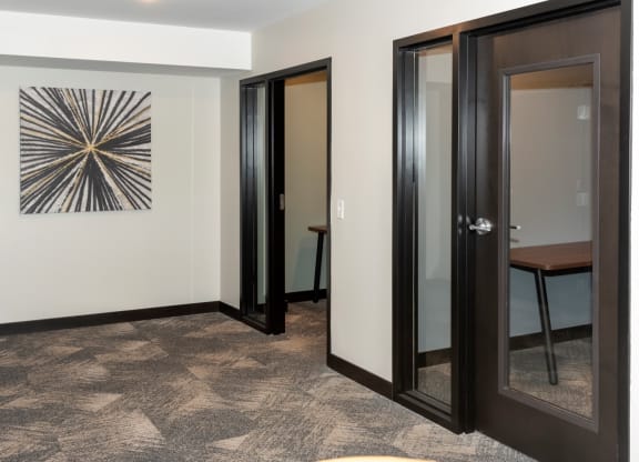 Hallway Area at The Exchange Apartments, Minnesota, 55112