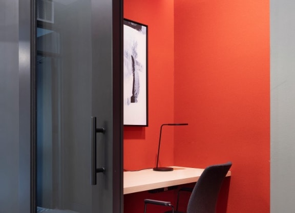 Private Work Room at The Hill Apartments, Saint Paul, 55102