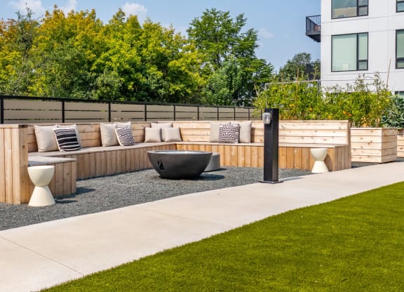 Outdoor Lounge at The Mason, Minnesota