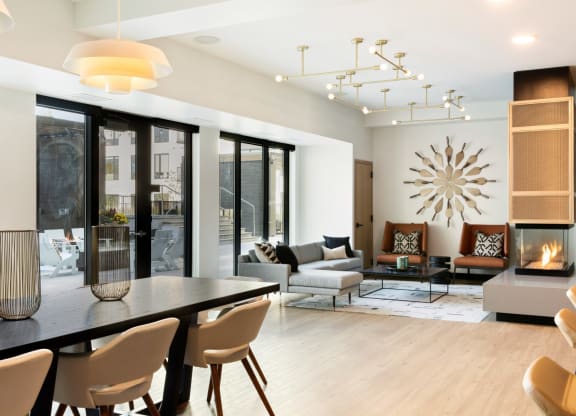 Community Clubhouse at The Mason, St. Paul, MN, 55114