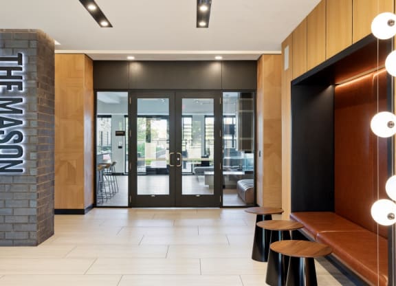 Spacious Lobby at The Mason, St. Paul, MN, 55114