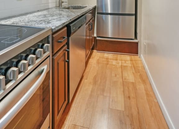 Spacious Kitchen at The Original at West Lake Quarter, Minneapolis, Minnesota