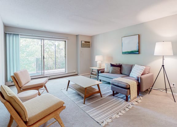 Living Room Interior at The Tarnhill, Bloomington, Minnesota