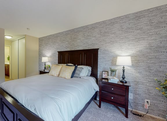 Bedroom Interior at The Tarnhill, Bloomington, Minnesota
