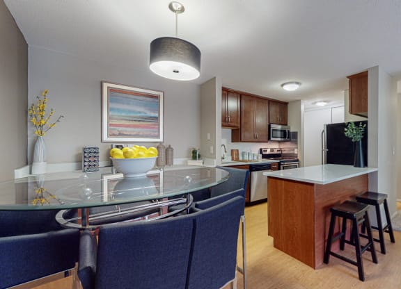Dining Area With Kitchen View at The Tarnhill, Minnesota