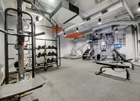 the gym at The Yards and Backyards, Saint Paul, 55075